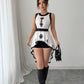 Irregular Contrast Color Vest Dovetail Sleeveless Pullover Top Women's Clothing