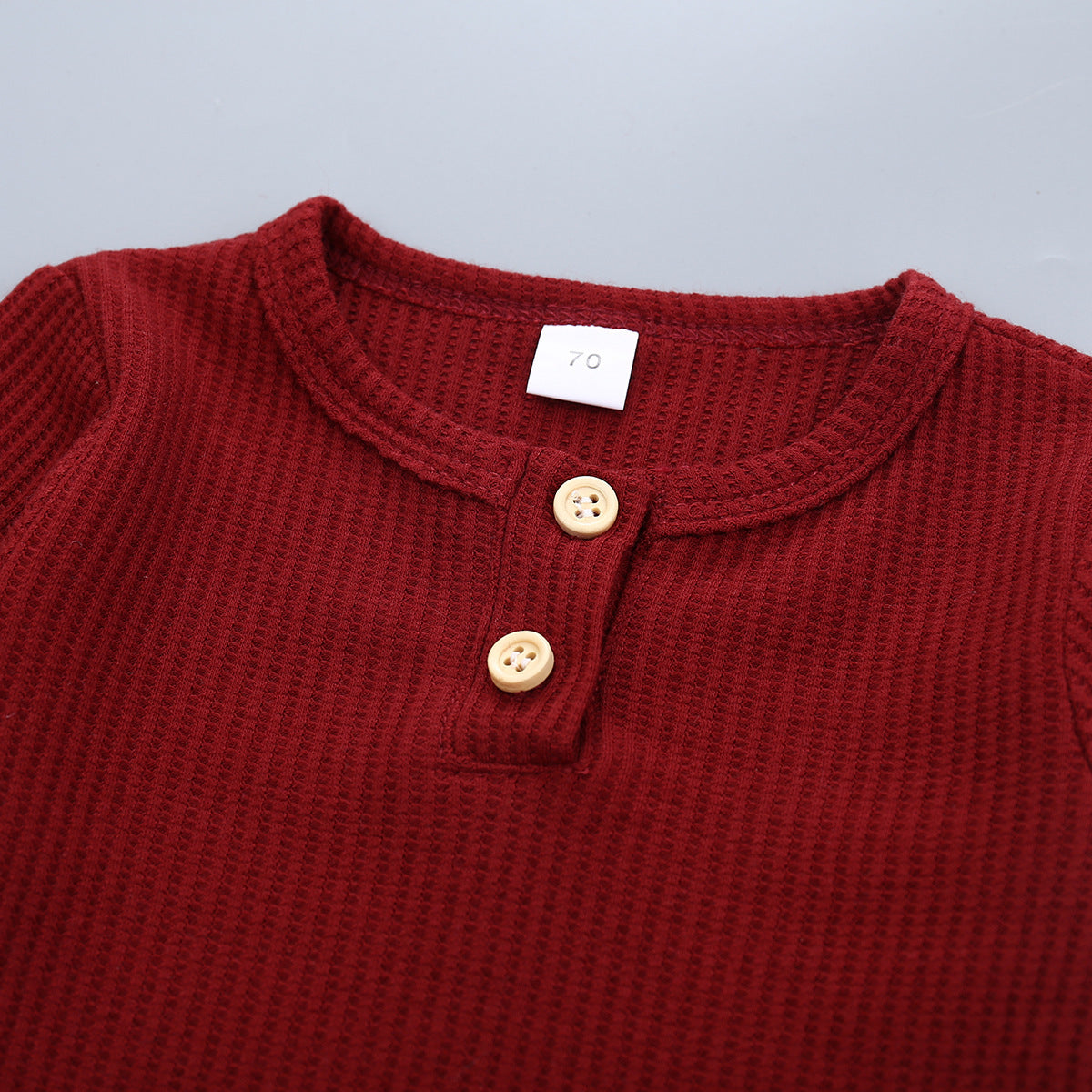 Girls' Long-sleeved Top And Trousers Two-piece Suit