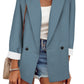 Women's Solid Color Small Suit One Piece Long Sleeve Spring And Autumn Blazer