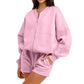 Women's Two-piece Set With Jacket And Shorts