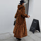 Nouveau manteau de fourrure pour femme, manteau long à capuche