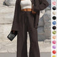 Women's Shirt With Trousers Fashionable And Elegant Ladies New Suit