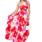 Retro Style Loose Printed Dress