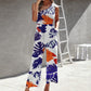 Women's Fashion Jumpsuit Cross-Shoulder Top