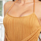 Women's Halter Slit Slim Hip Twist Dress