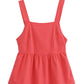 Summer Women's New Red Sleeveless Top And Trousers Two-piece Set