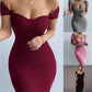 European And American Women's Clothing Art Tight One-step Dress