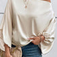 Pull asymétrique à col diagonal, style européen et américain