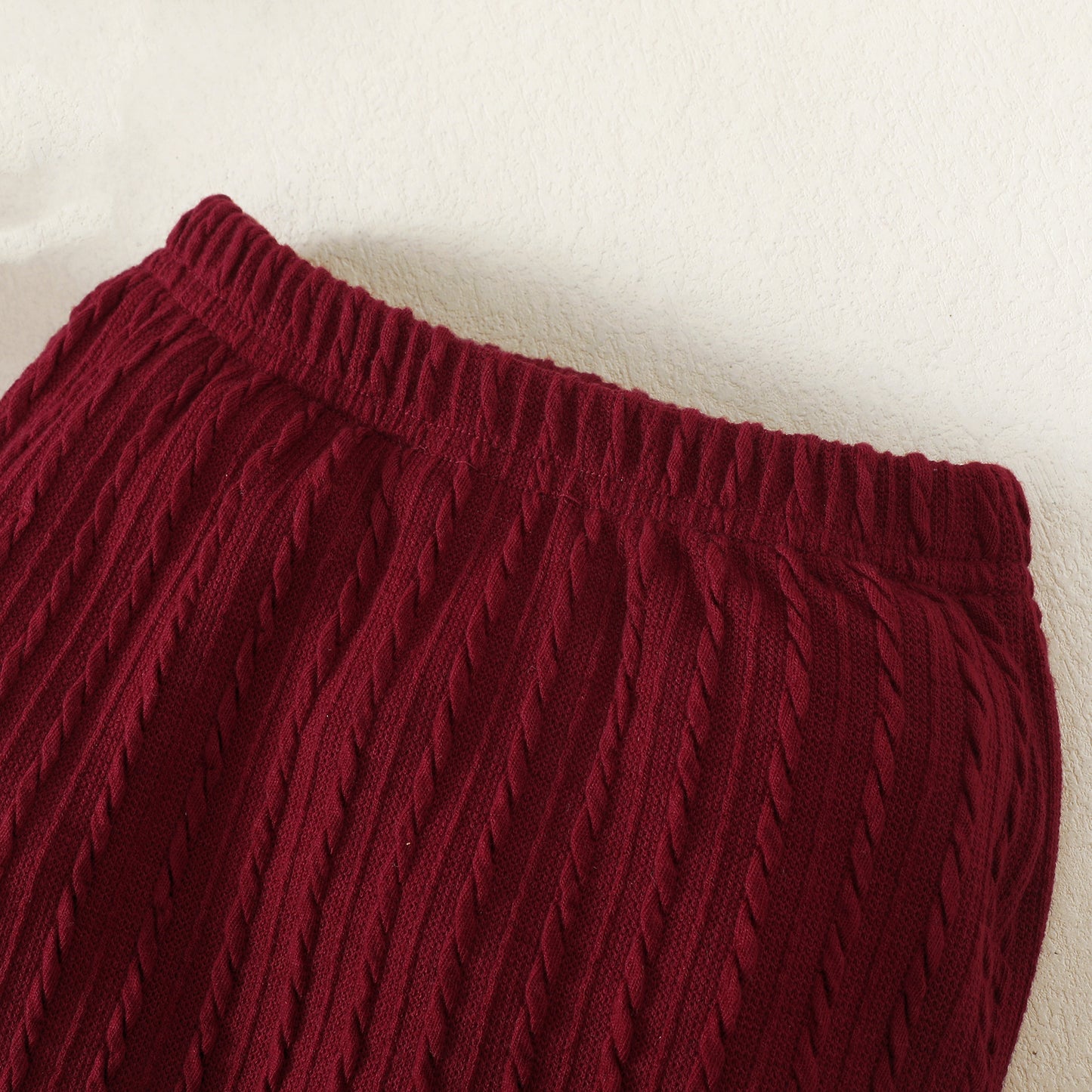 Combinaison pantalon couleur unie pour fille