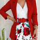 Women's Fashion Solid Color Two-piece Suit