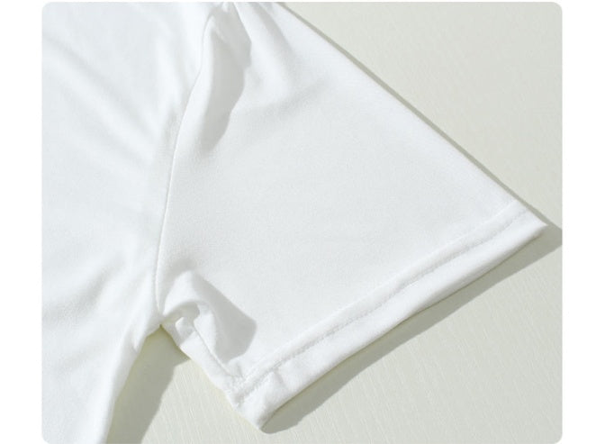 Printing Women's Slim-fit Short-sleeved T-shirt