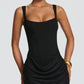 Graceful Tube Top Shoulder Strap Short Strap Hot Girl Dress