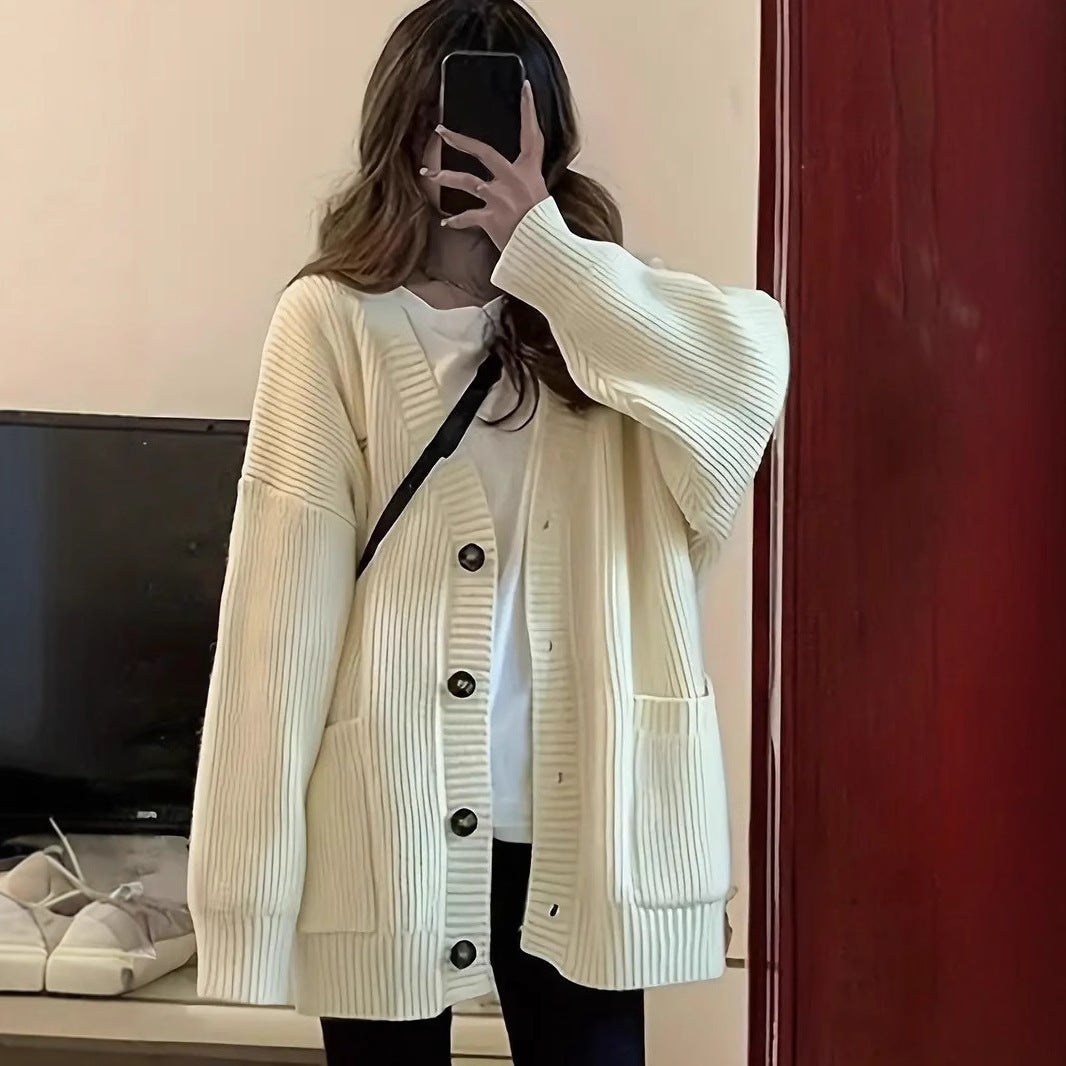Manteau ample style vintage japonais pour femme