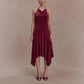 Alluring Feminine Off-shoulder Irregular Party Dress