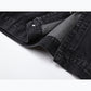 Women's Loose Versatile Ombre Work Denim Jacket Top