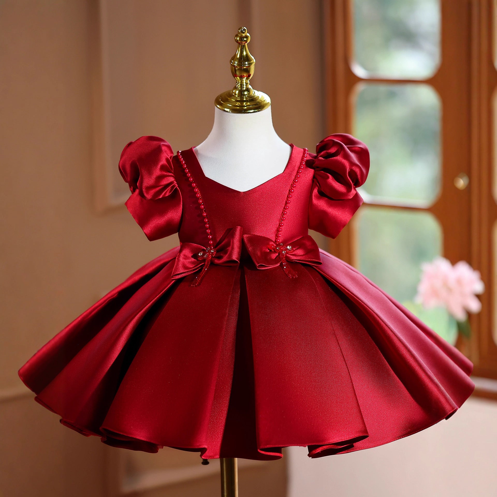 Girls Birthday-year-old Evening Dress Light Luxury Princess Dress