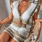 Strap Hollow Camisole Short Skirt Sunscreen Beach Suit