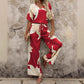 Printed Fashion Polyester Women's Suit