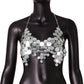 Women's Sequined Backless Chain Vest