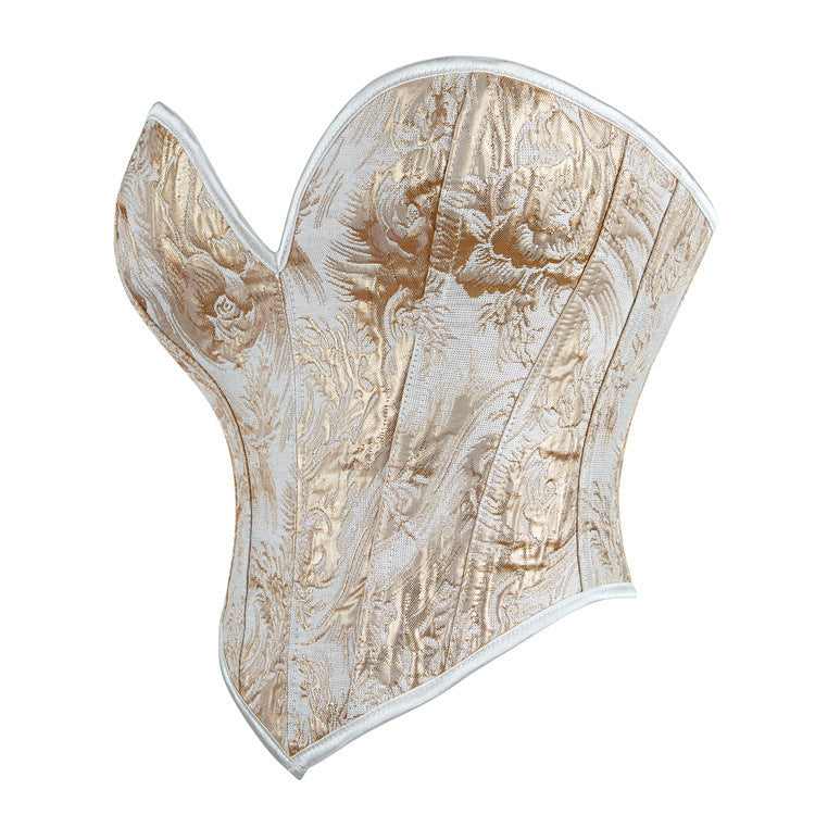 Golden Printing Strapless Women's Tube Top Chest Support
