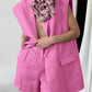 Women's Fashion Casual Vest Straight-leg Pants Two-piece Set