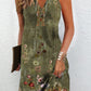 Sleeveless Printed Camisole Dress For Women