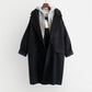 Korean Mid-length Loose And Cotton Woolen Coat