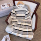 Women's Summer Casual Sports Two-Piece Set Short-Sleeve Top Shorts