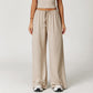 Brushed Trousers Pendant Wide Leg Loose Casual Pants For Women