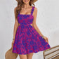 New Summer Waist-exposing Floral Halter Dress