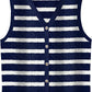European And American Women's Fashion Sweater Vest Twisted Knitted Short