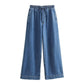 Street Fashion Straight Pants Suit Women's Clothing
