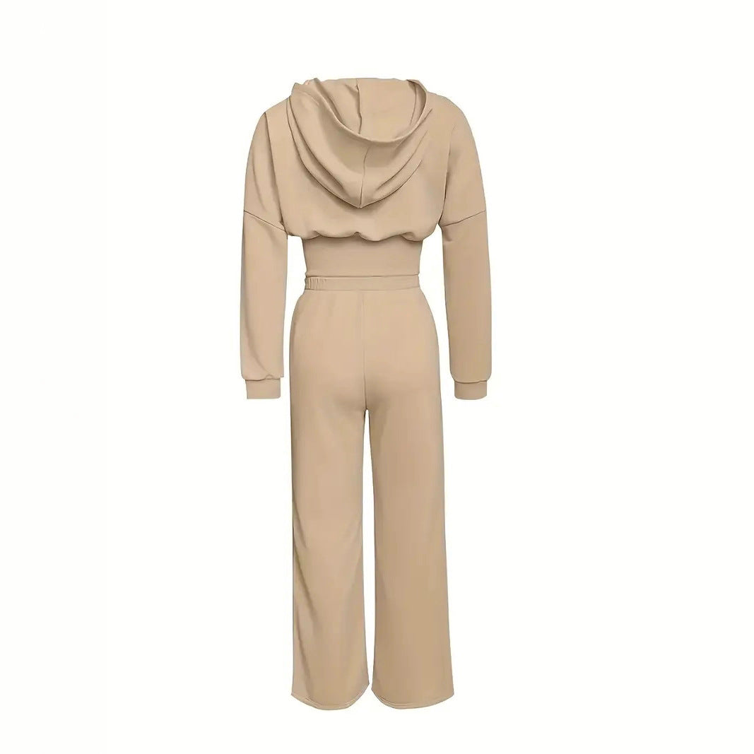 Women's Hooded Cross-border Commuter Two-piece Set