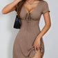 Bends And Hitches Summer Women's Solid Color Dress