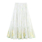 Sleeveless Shirt Top Two-piece Overskirt Suit