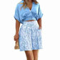 Short Shirt Short Sleeve Top Shorts Fashion Suit