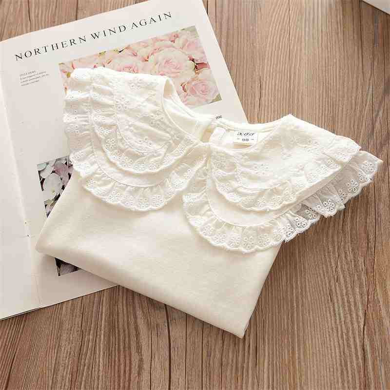 Chemise à manches longues pour fille, printemps et automne