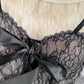 Lace Camisole With Slim Eyelashes And Beautiful Back
