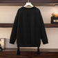 Large Women's Round Neck Pullover Women