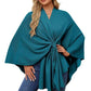 Loose V-neck Shawl Cape Fashionable Jacket