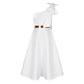 Valentines Day Fashionable Solid-Color Sexy Evening Gown For Women