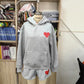 Pullover Loose Pullover Hooded Valentine's Day Two-piece Set