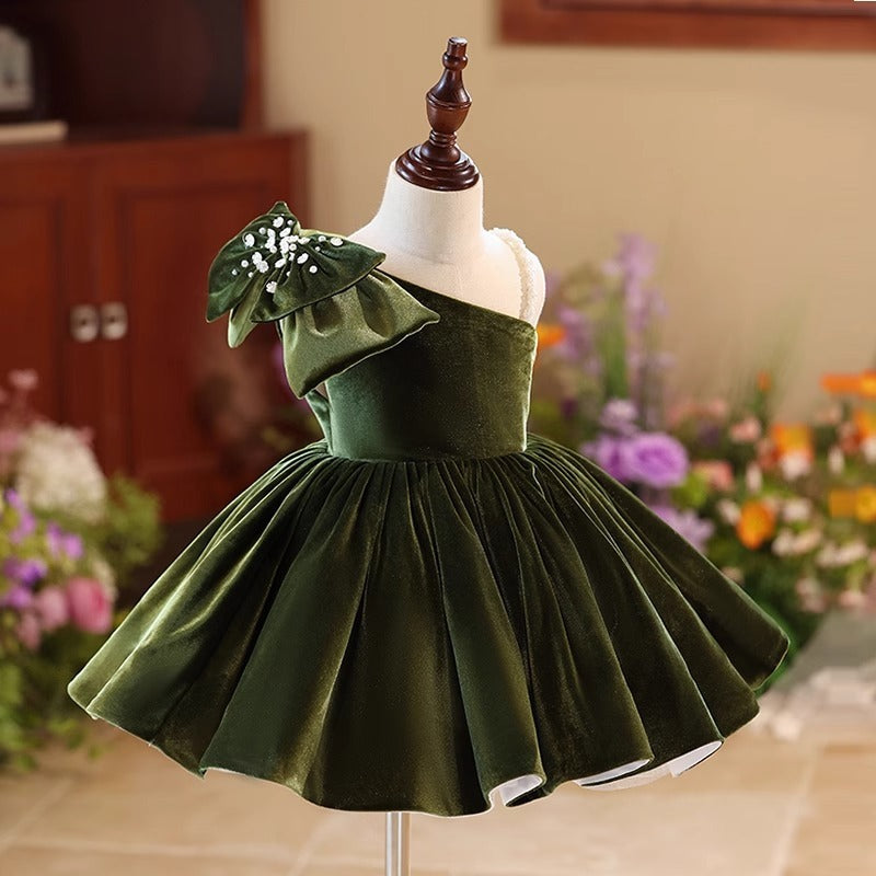 Children's Evening Dress Light Luxury Minority High-end