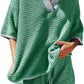 Loose Knitted Top High Waist Knit Shorts Suit