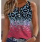 Spring And Summer New European And American Ladies V-neck Vest T-shirt Sling
