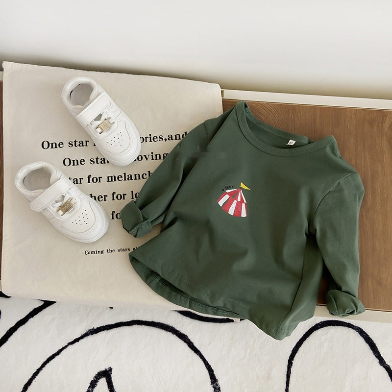 Multicolor Retro Printing Infant Toddler