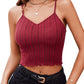 Women's Short Camisole Slim Fit Midriff-baring Vest