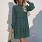 Leopard Print Long Sleeve Dress