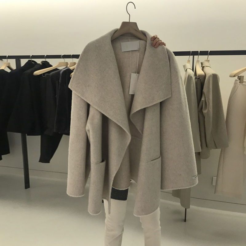 Fashion Loose Thick Woolen Coat