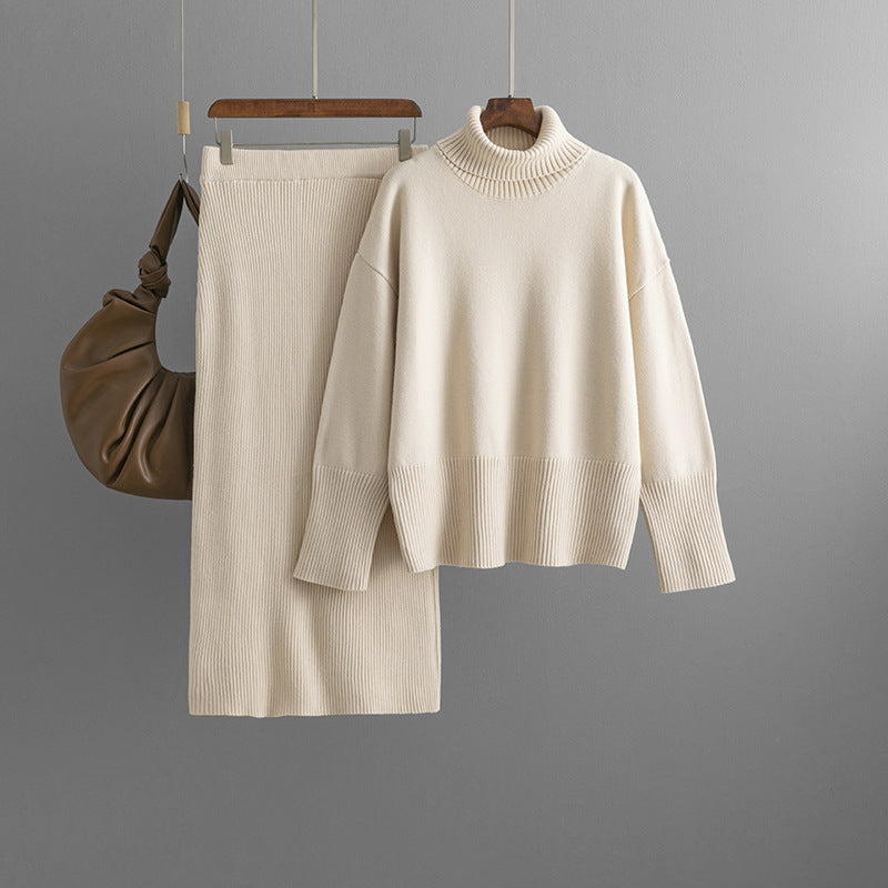 Autumn And Winter European And American Knitting Suit Women